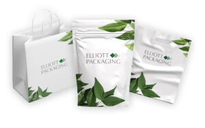 elliott packaging branding and website