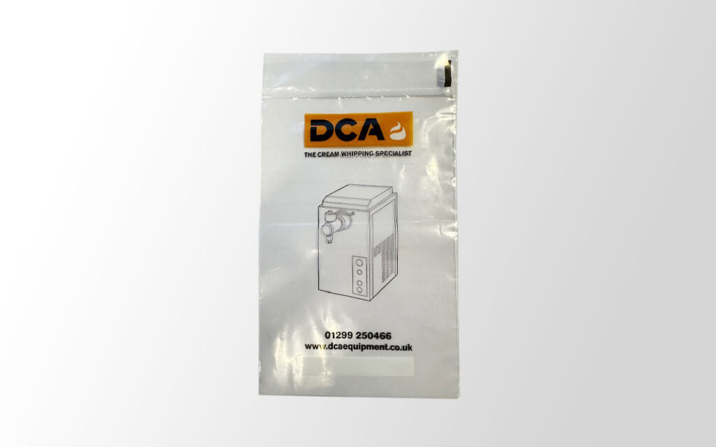 printed grip seal bags