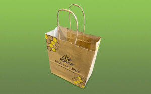 eco friendly carrier bag for rowse honey